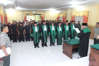 PTA Jambi Gelar Pelantikan Hakim Tinggi (26/01)
