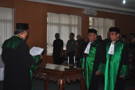 Hakim Tinggi PTA Jambi Dilantik Menjadi Hakim Tinggi PTA Palembang (15/01)