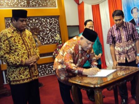 Ketua PTA Jambi Tanda Tangani MoU Dengan Tiga Perguruan Tinggi (08/02)