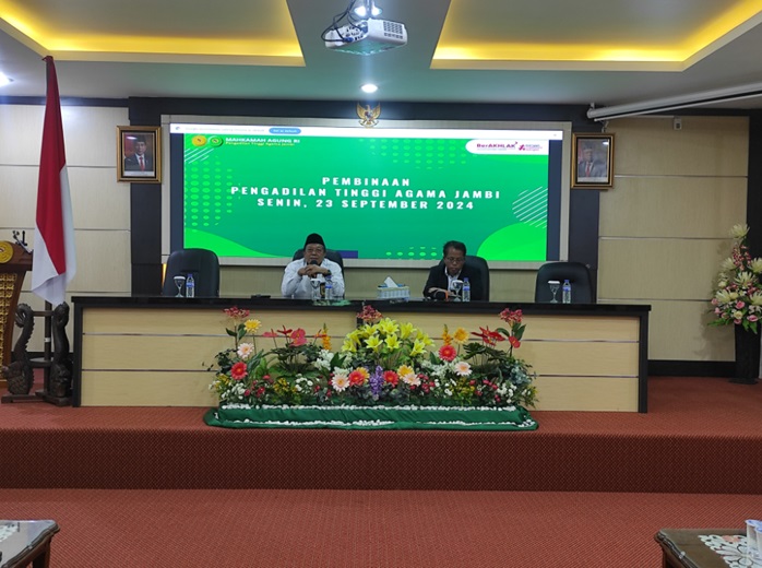 PTA Jambi Laksanakan Rapat Pembinaan Rutin dan Rapat Panitia Pisah Sambut