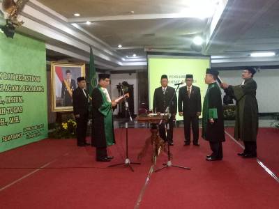 Wakil Ketua PTA Jambi Hadiri Pelantikan Mantan KPTA Jambi di Semarang