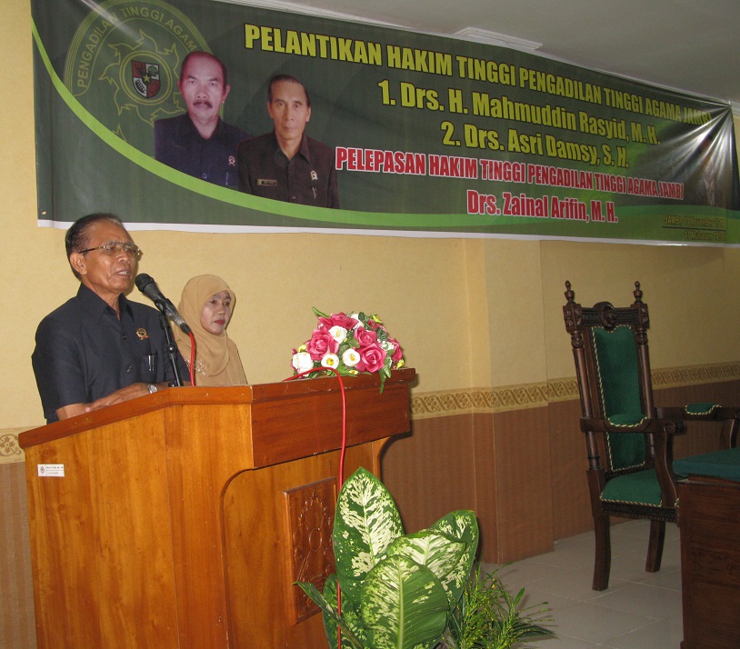 Pisah Sambut Hakim Tinggi PTA Jambi Berlangsung Meriah (11/11/2014)